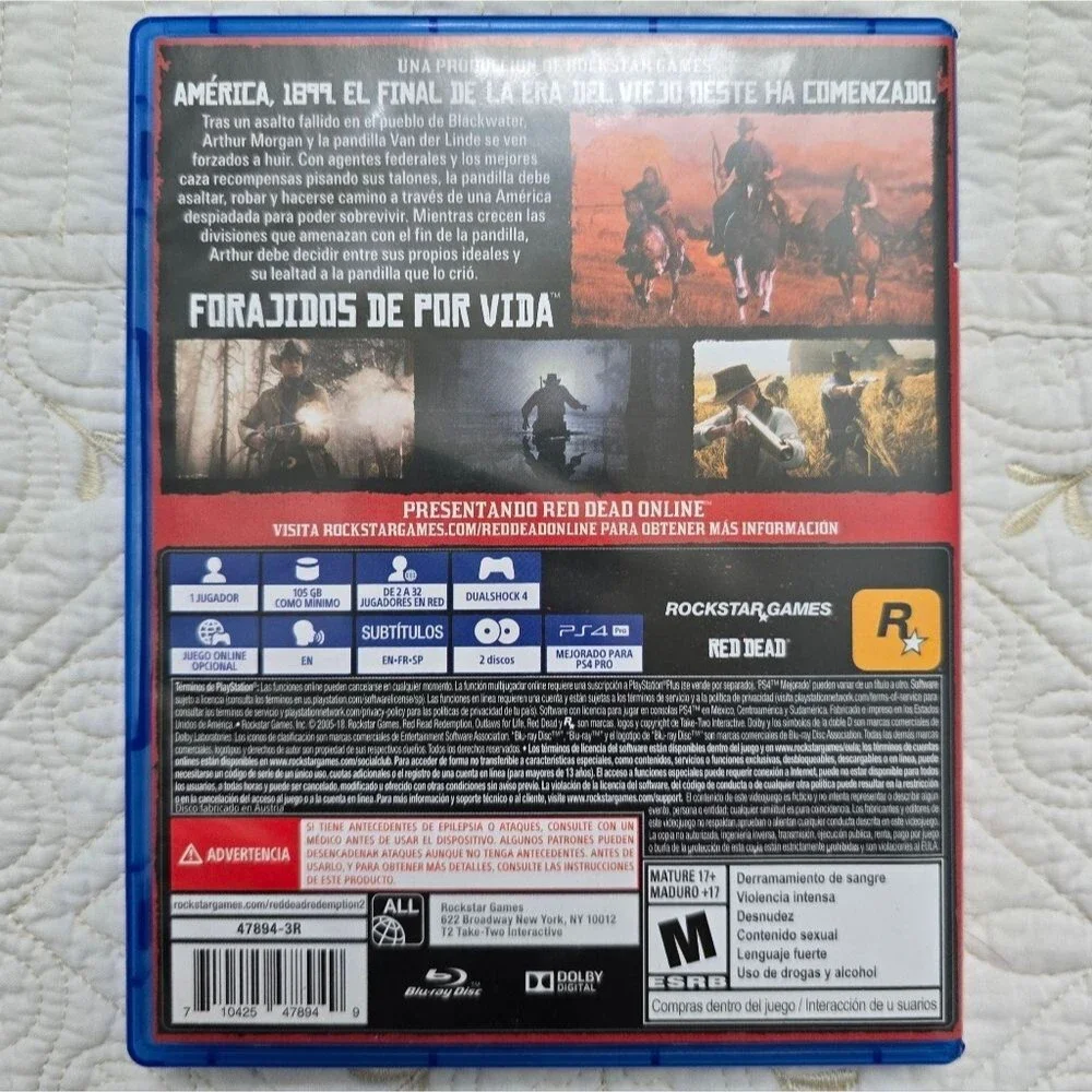 Red Dead Redemption 2 II PS4 Sony PlayStation 4